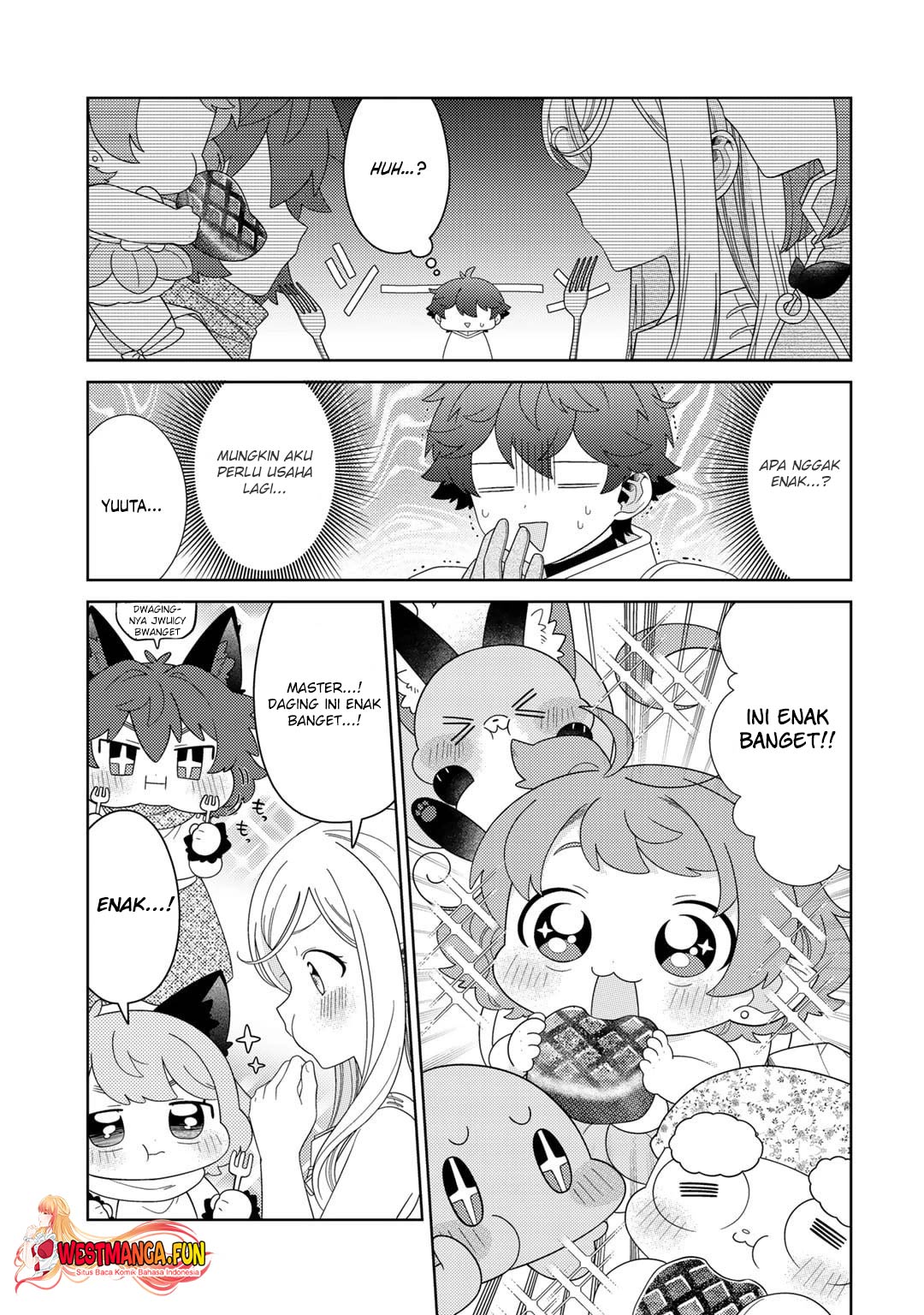 Seirei-tachi no Rakuen to Risou no Isekai Seikatsu Chapter 66 Gambar 20