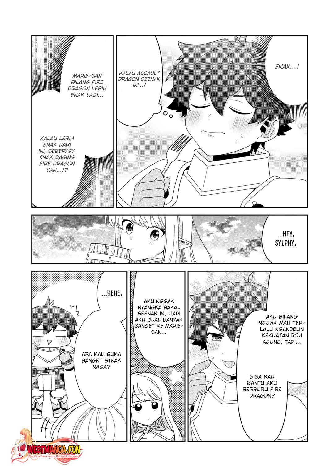 Seirei-tachi no Rakuen to Risou no Isekai Seikatsu Chapter 66 Gambar 22