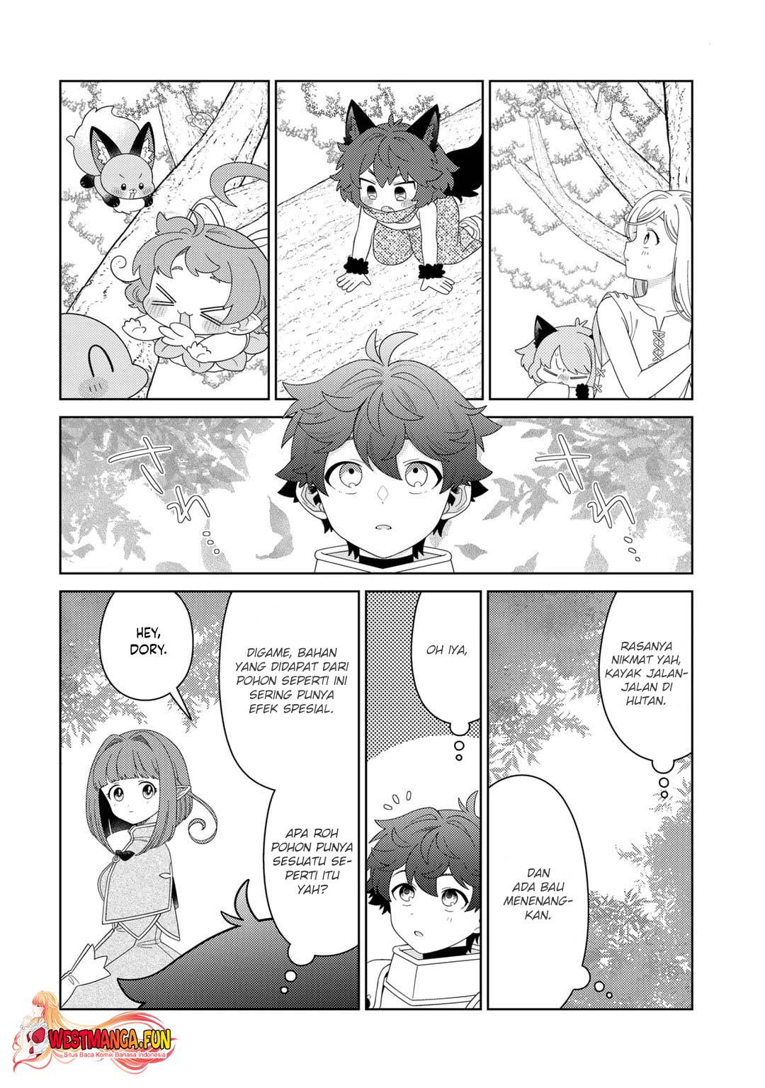 Seirei-tachi no Rakuen to Risou no Isekai Seikatsu Chapter 66 Gambar 3
