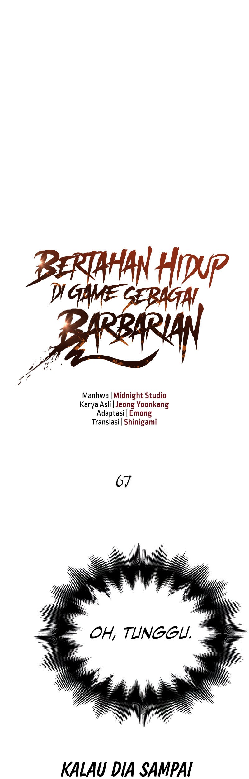 Survive as a Barbarian in the Game Chapter 67 Gambar 24