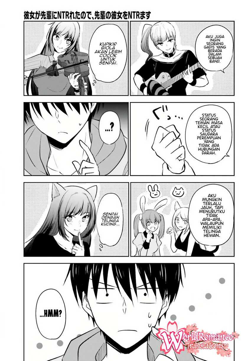 Kanojo ga Senpai ni NTR-reta no de, Senpai no Kanojo wo NTR-masu Chapter 07 Gambar 12