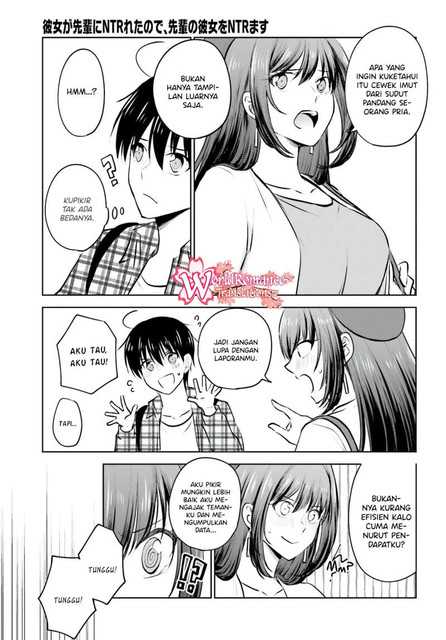 Kanojo ga Senpai ni NTR-reta no de, Senpai no Kanojo wo NTR-masu Chapter 06 Gambar 32