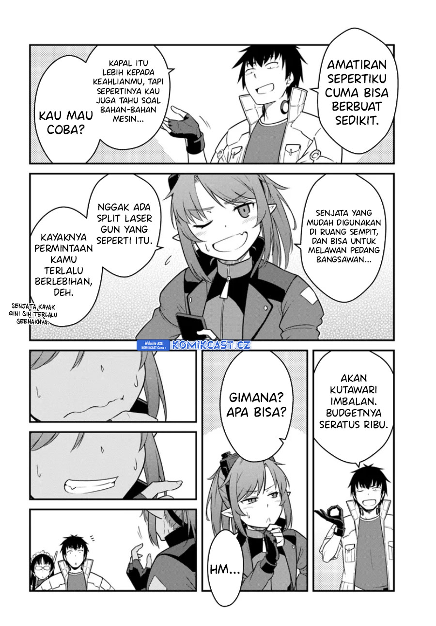 Mezametara Saikyou Soubi to Uchuusen-mochi datta no de Chapter 43.1 Gambar 13