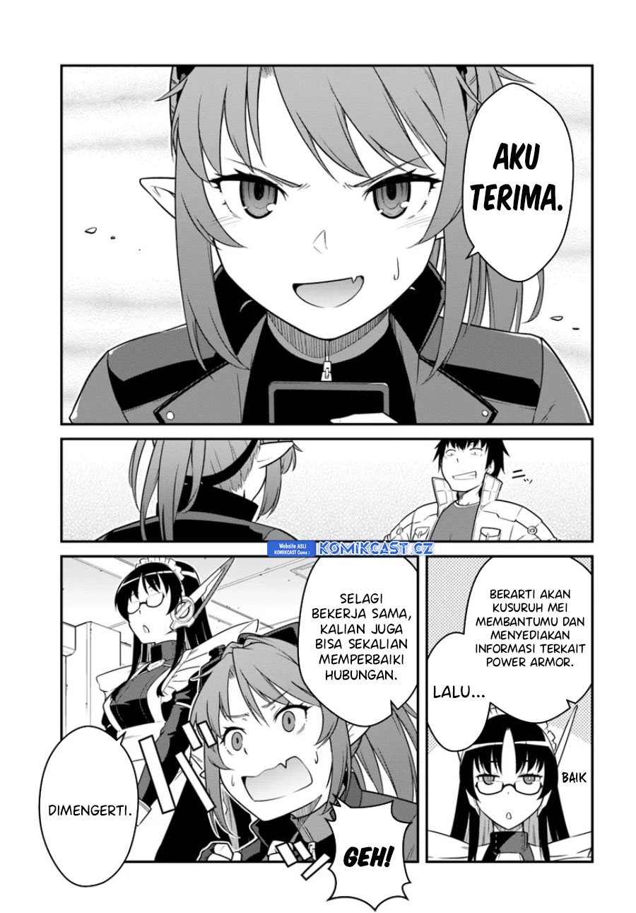 Mezametara Saikyou Soubi to Uchuusen-mochi datta no de Chapter 43.1 Gambar 14