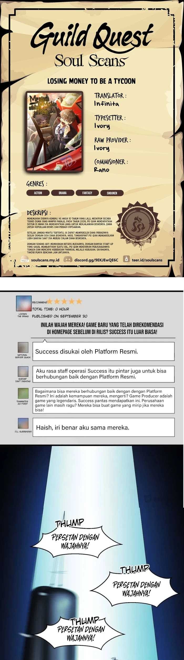 Baca Komik Losing Money to Be a Tycoon Chapter 133 Gambar 1