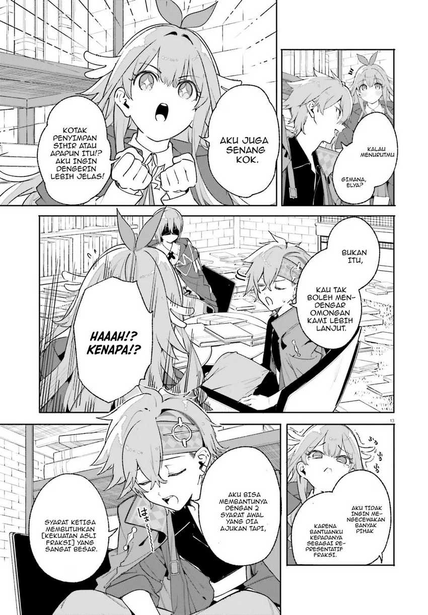 Majutsushi Kunon wa Miete Iru Chapter 26.2 Gambar 4