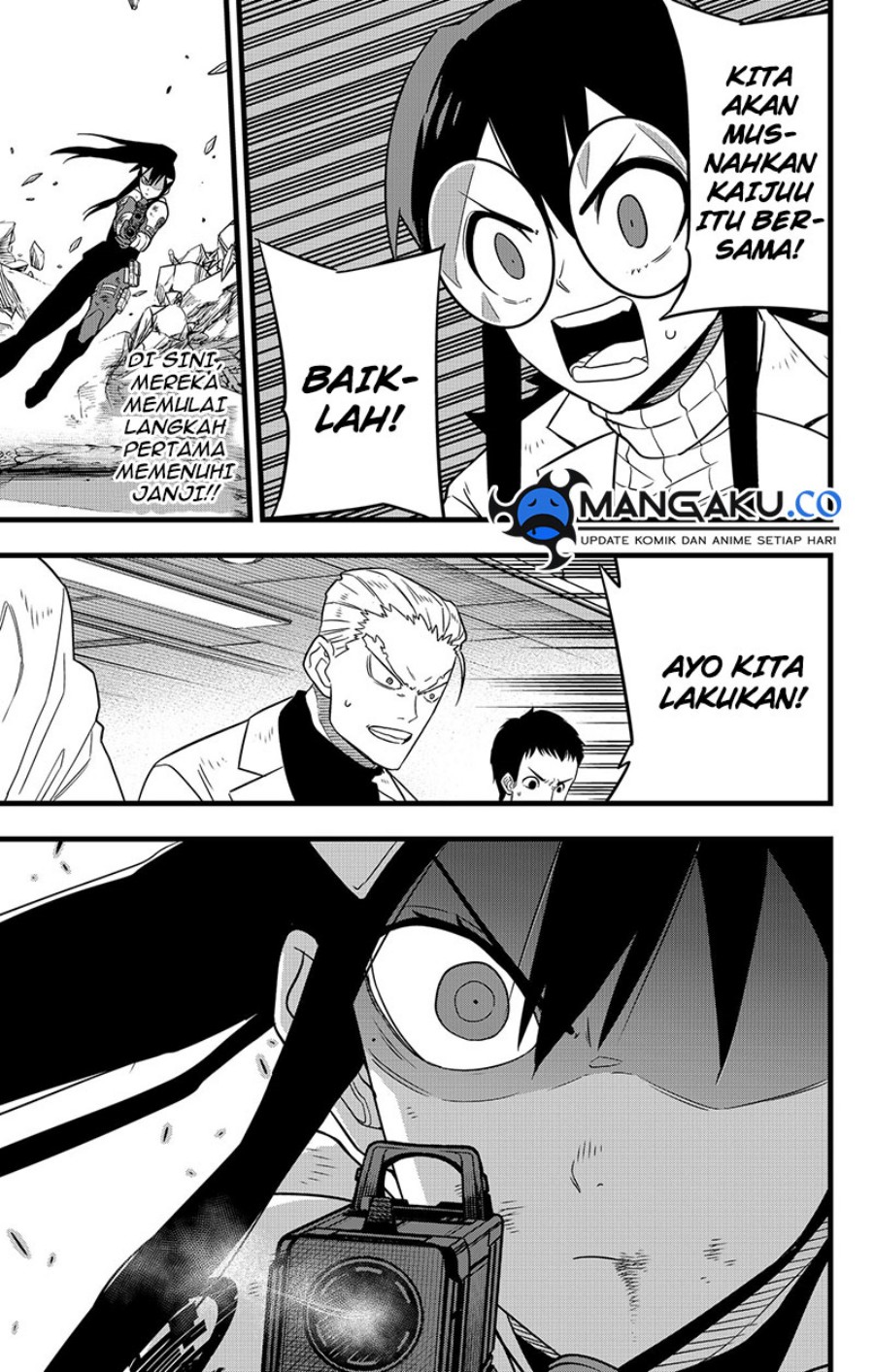 8Kaijuu Chapter 110 Gambar 10