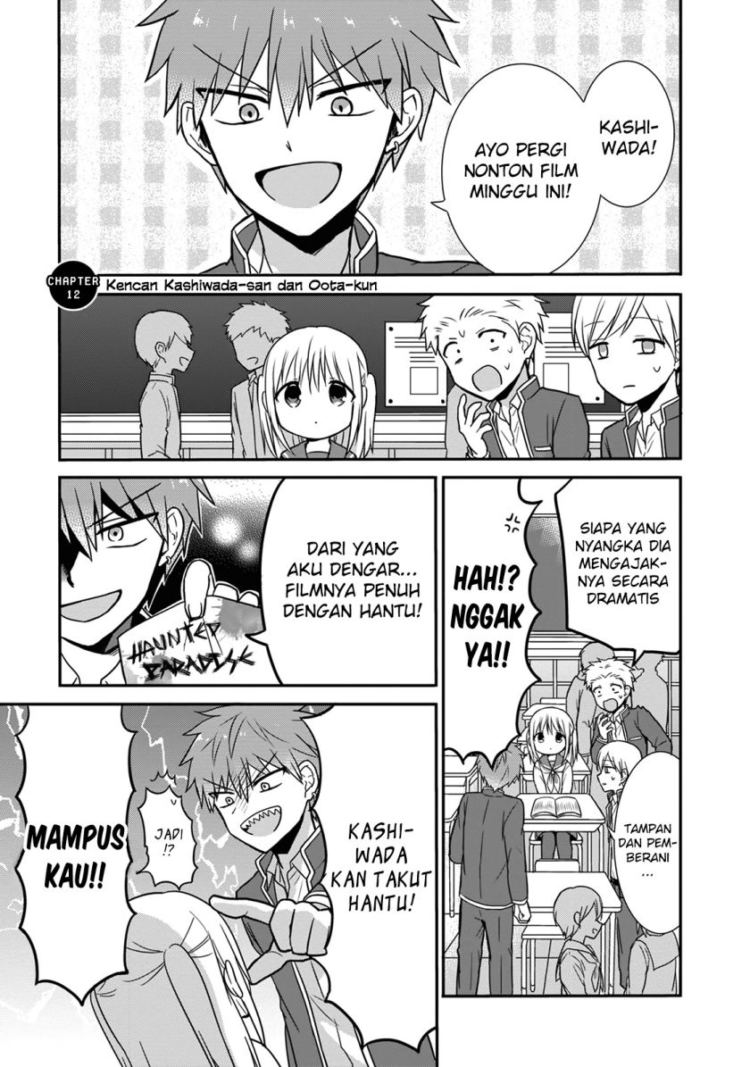 Baca Komik Kao ni denai Kashiwada-san to Kao ni deru Ota-kun Chapter 12 Gambar 1