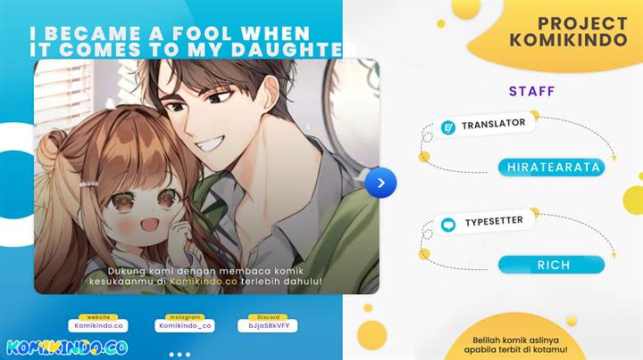 Baca Komik I Become a Fool When It Comes to My Daughter Chapter 62 Gambar 1