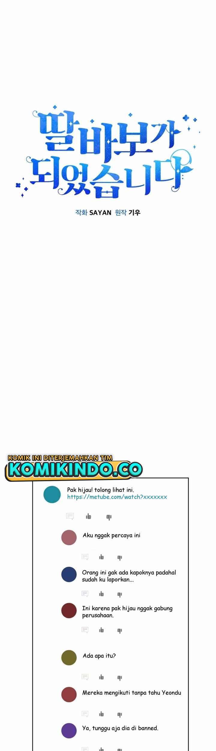 I Become a Fool When It Comes to My Daughter Chapter 47 Gambar 23