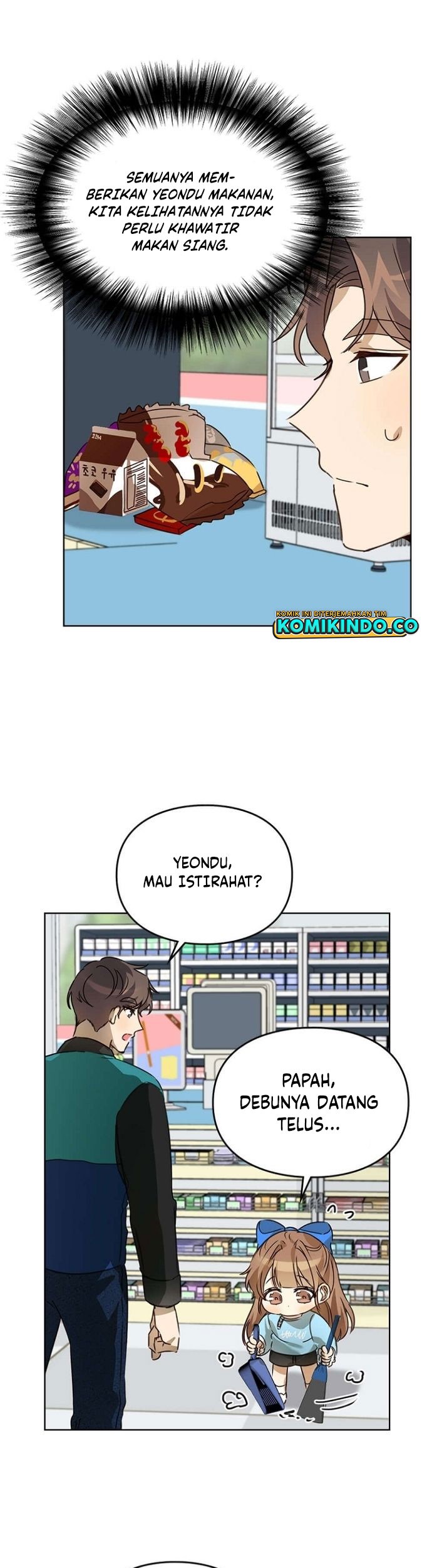 I Become a Fool When It Comes to My Daughter Chapter 34 Gambar 35