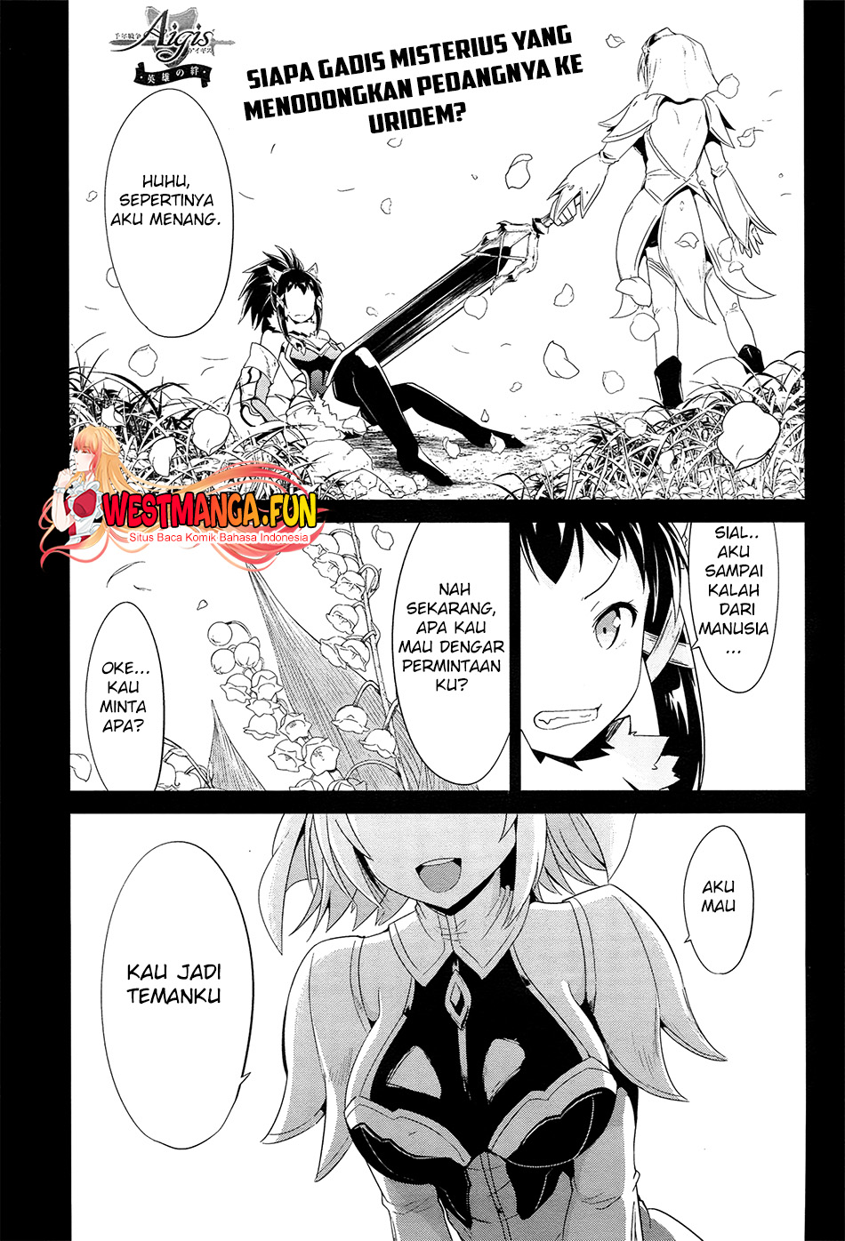 Baca Sennen Sensou Aigis Eiyuu no Kizuna Chapter 15 Gambar 2