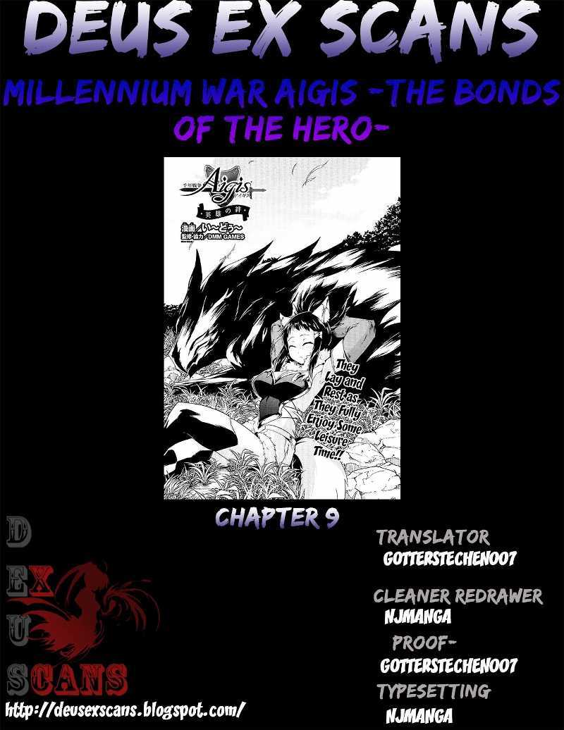 Sennen Sensou Aigis Eiyuu no Kizuna Chapter 09 Gambar 39