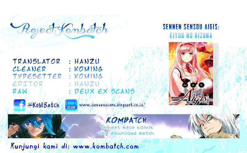 Baca Komik Sennen Sensou Aigis Eiyuu no Kizuna Chapter 07 Gambar 1