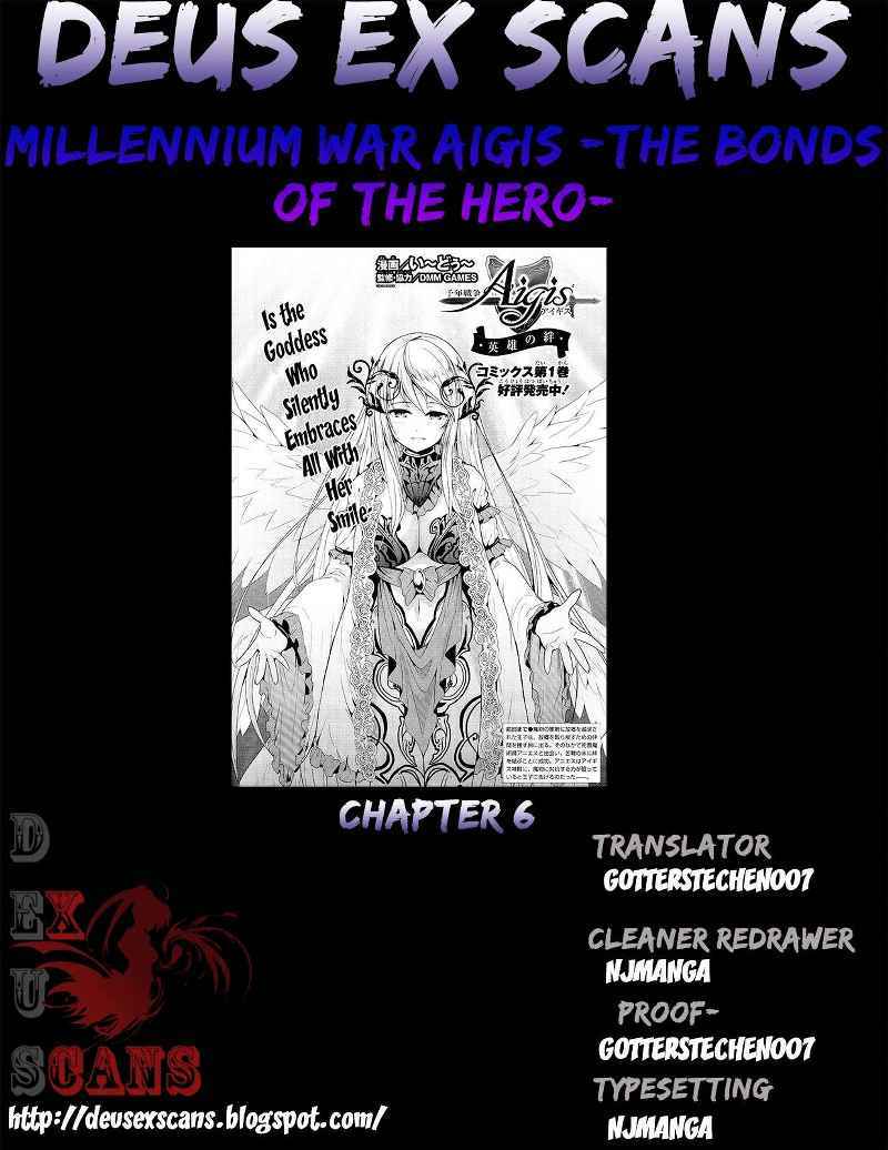 Sennen Sensou Aigis Eiyuu no Kizuna Chapter 06 Gambar 32