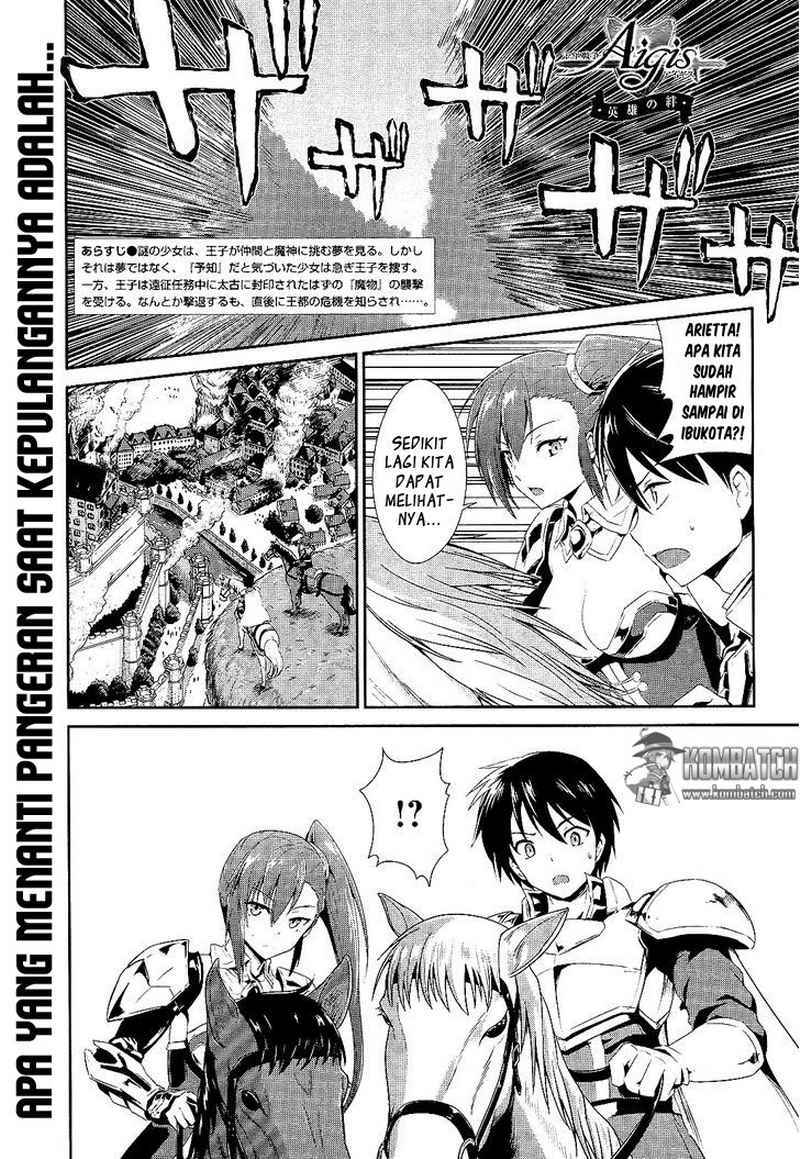 Baca  Sennen Sensou Aigis Eiyuu no Kizuna Chapter 02 Gambar 2