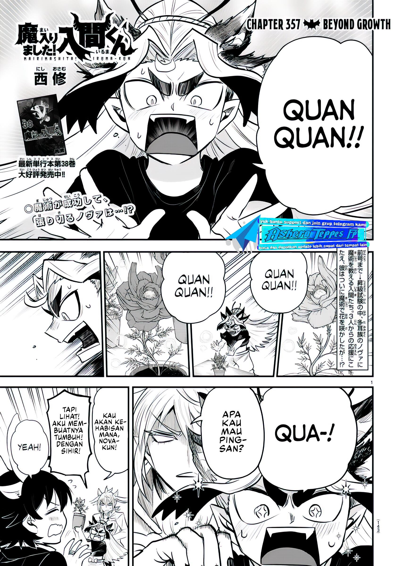 Baca  Mairimashita! Iruma-kun Chapter 357 Gambar 2