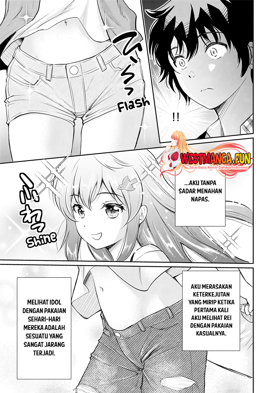 Isshou Hatarakitakunai Ore ga Classmate no Daininki Idol ni Natsukaretara Chapter 14 Gambar 13