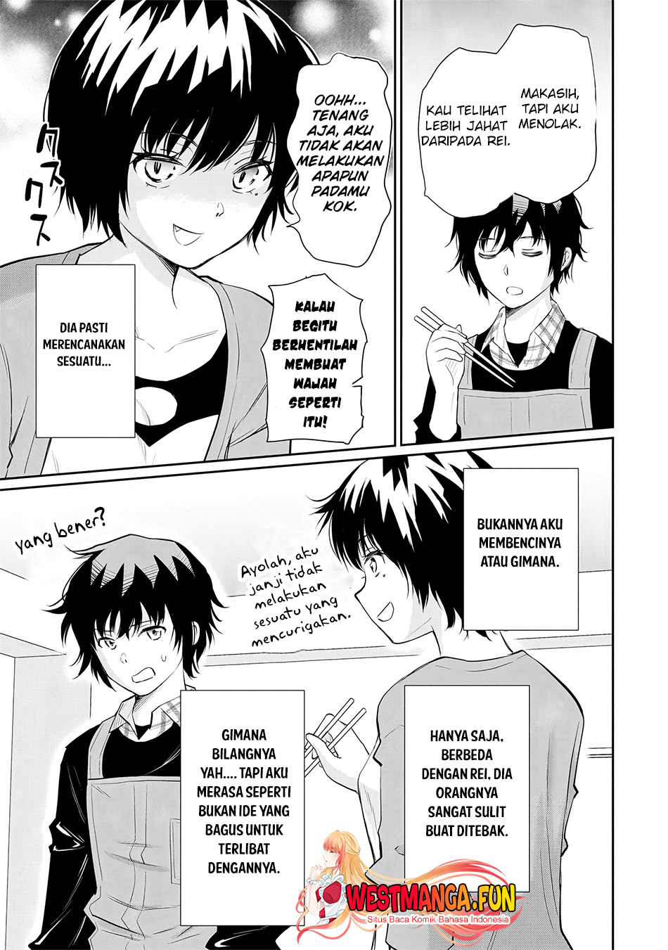 Isshou Hatarakitakunai Ore ga Classmate no Daininki Idol ni Natsukaretara Chapter 14 Gambar 21