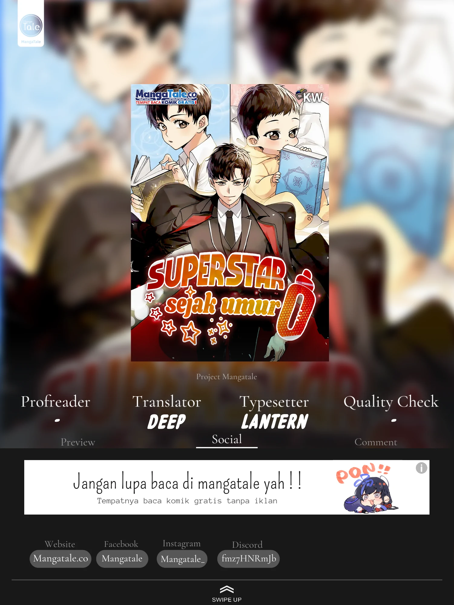 Baca Komik Superstar From Age 0 Chapter 38 Gambar 1