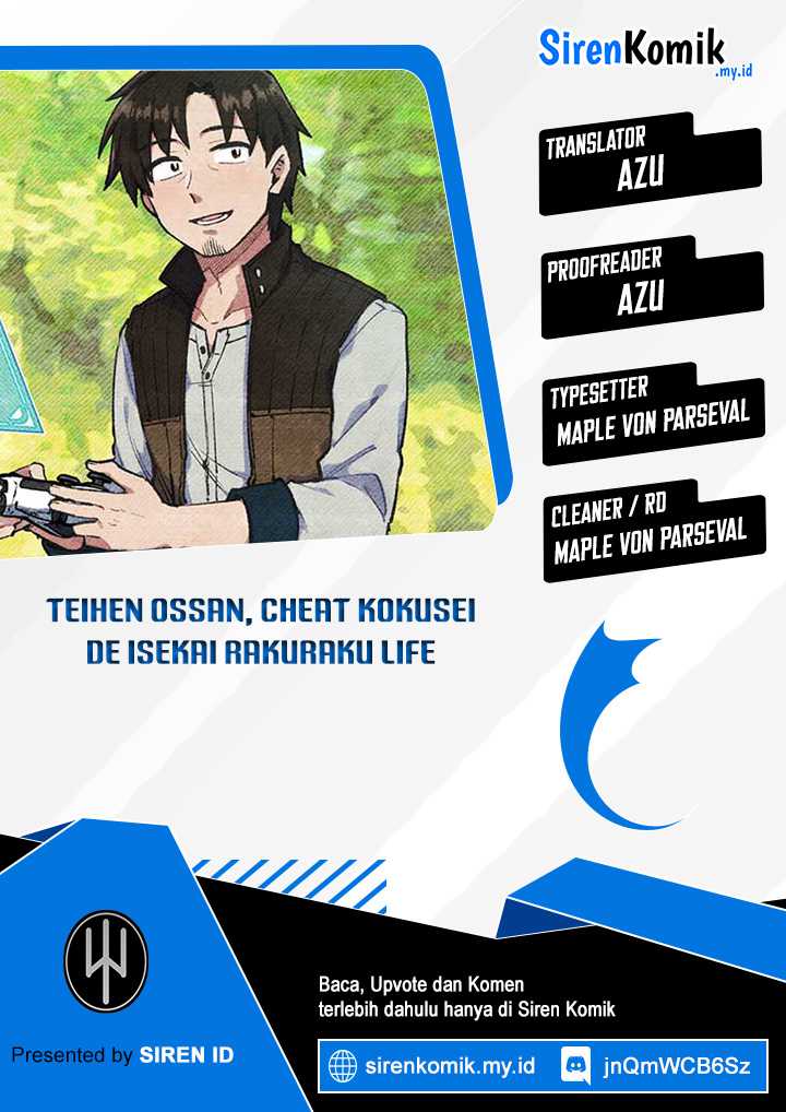 Baca Komik Teihen Ossan, Cheat Kokusei de Isekai Rakuraku Life Chapter 07.2 Gambar 1
