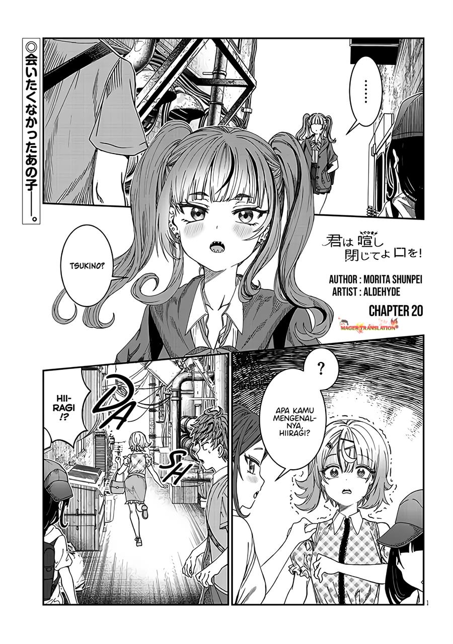 Baca Kimi wa Yakamashi Tojite yo Kuchi wo! Chapter 20 Gambar 2
