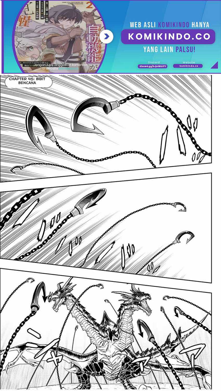 Baca  Dame Skill [Auto Mode] ga Kakuseishimashita ~Are, Guild no Scout-san, Ore wo “Iranai”-tte Itte Masendeshita?~ Chapter 45 Gambar 2