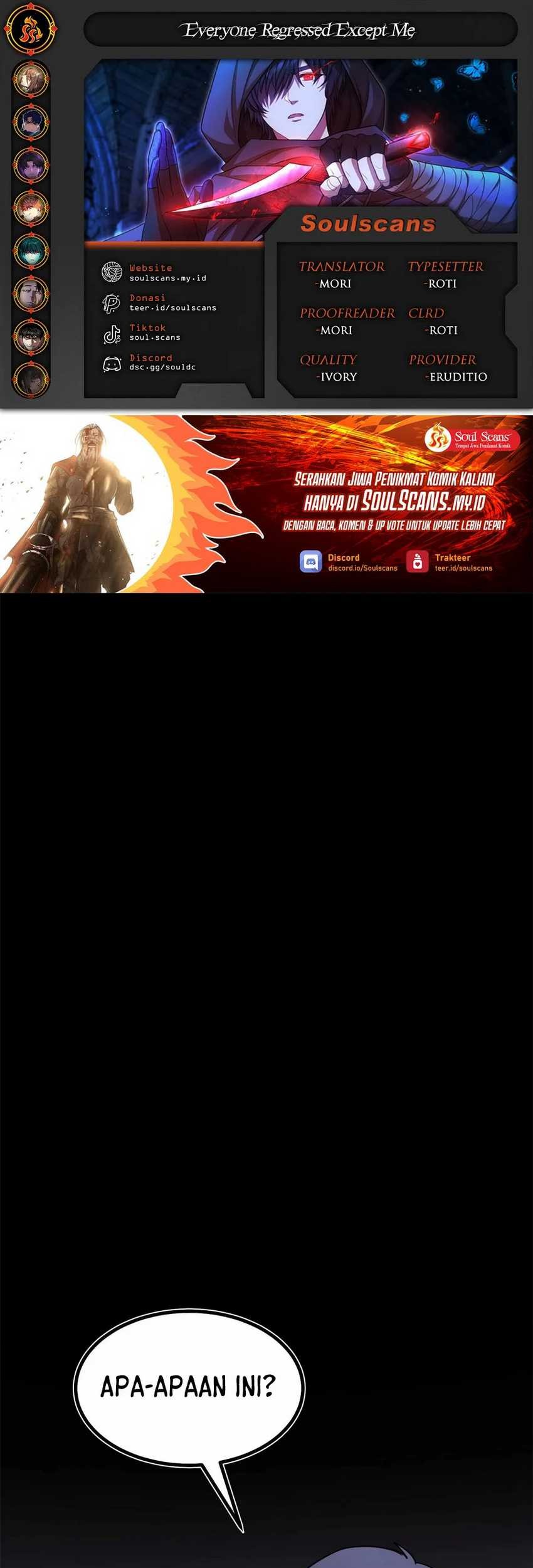 Baca Komik Everyone Regressed Except Me Chapter 35 Gambar 1