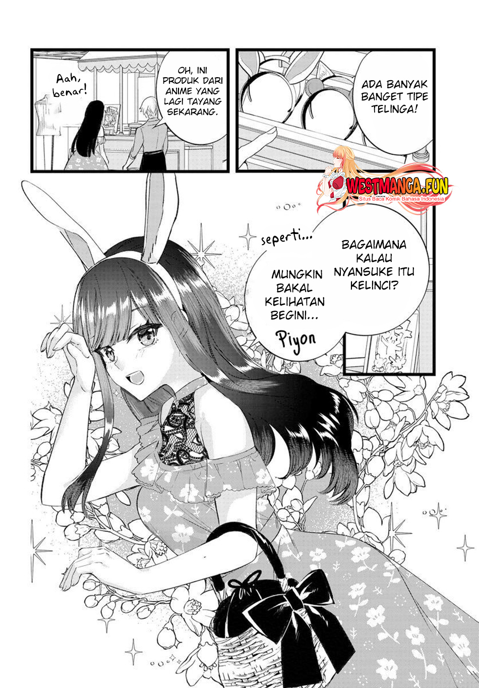 Chiteki de Cool na Kouhai Bijo, Ore no Kai Neko ni naru Chapter 25 Gambar 11