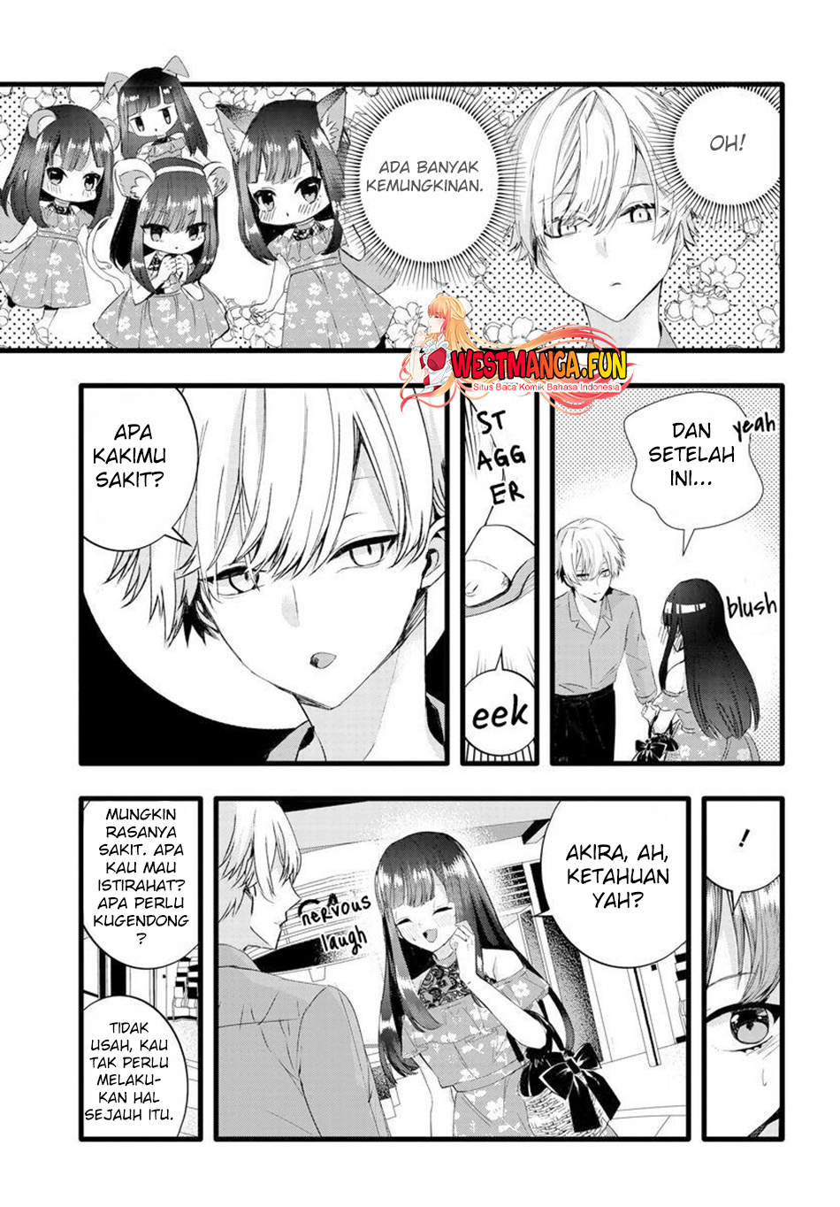 Chiteki de Cool na Kouhai Bijo, Ore no Kai Neko ni naru Chapter 25 Gambar 12
