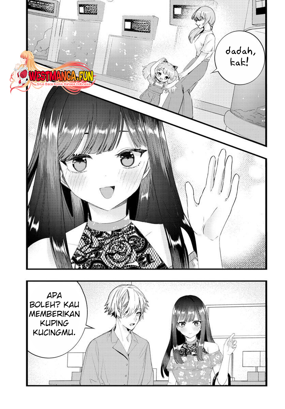 Baca  Chiteki de Cool na Kouhai Bijo, Ore no Kai Neko ni naru Chapter 25 Gambar 2
