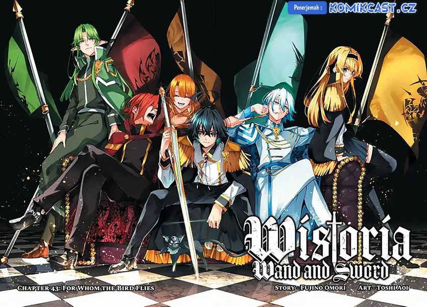 Baca Tsue to Tsurugi no Wistoria Chapter 43 Gambar 2
