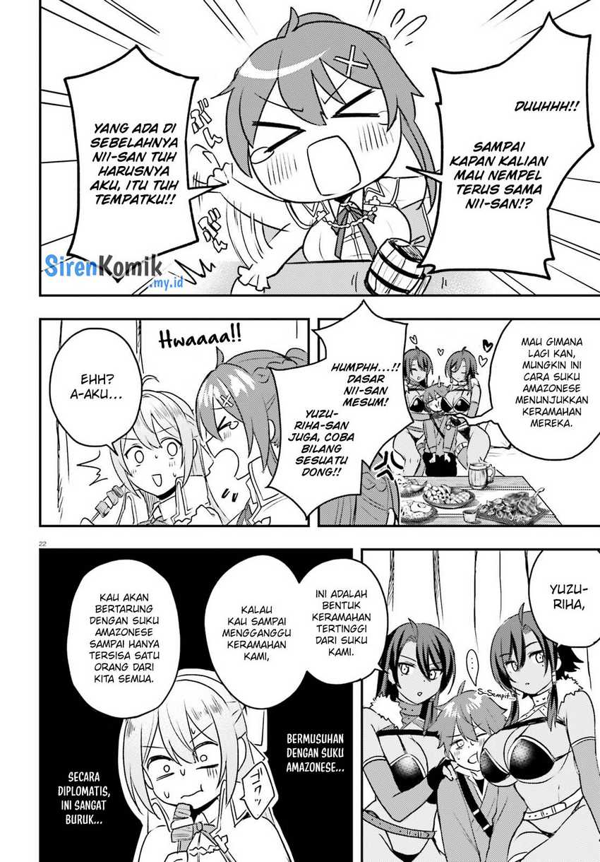 Imouto ga Onna Kishi Gakuen ni Nyuugaku Shitara Naze ka Kyuukoku no Eiyuu ni narimashita. Boku ga. Chapter 07 Gambar 23