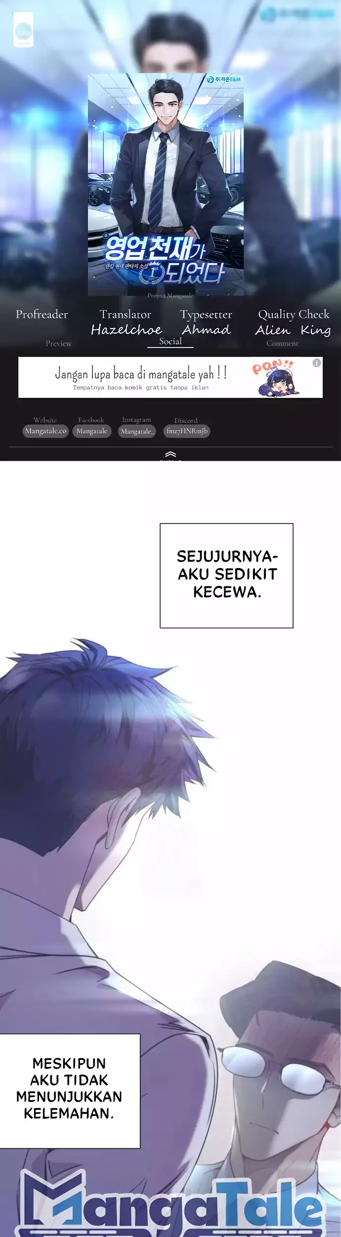 Baca Komik I Became a Sales Prodigy Chapter 33 Gambar 1