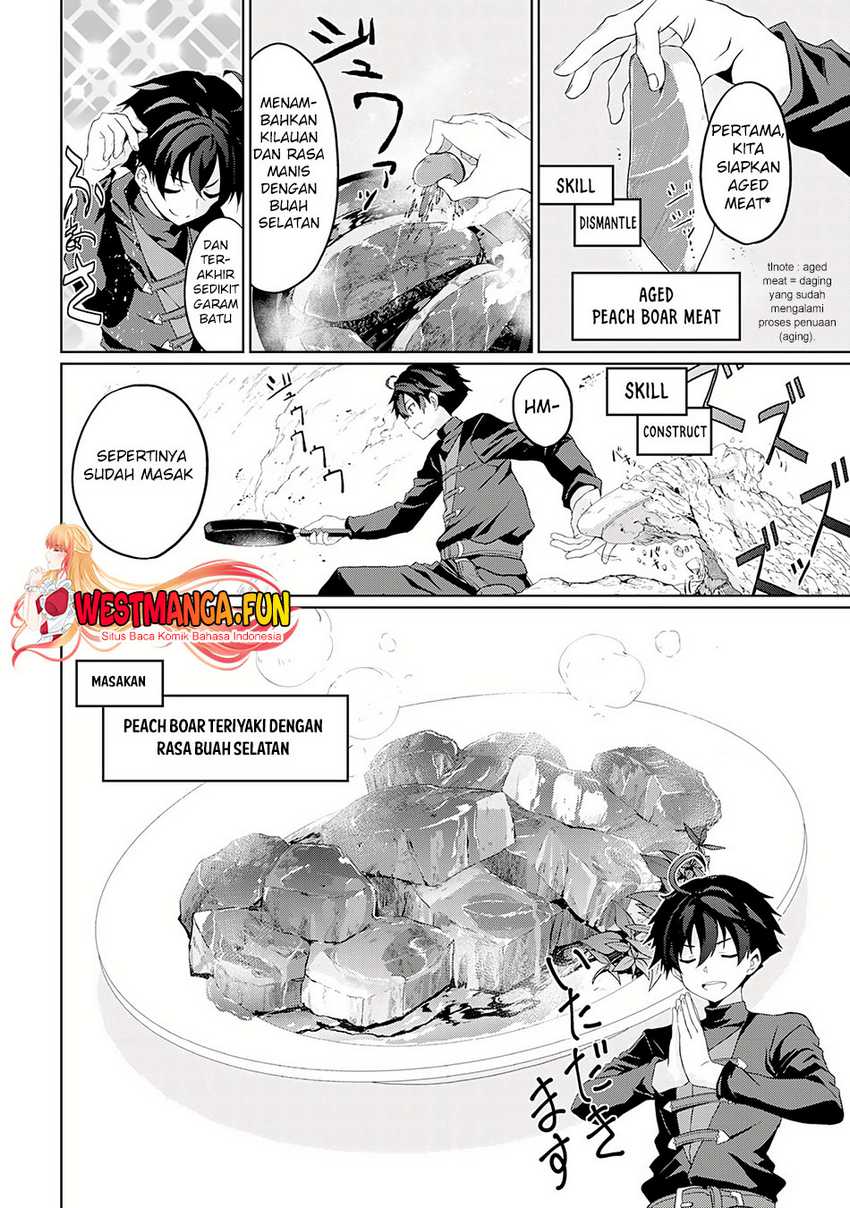 Hazure Skill de SSS-Rank Makyo wo Tara, Sekai Saikyou no Renkinjutsushi ni Natteita ~ Kaiteki Kyoten wo Tsukutte Nakama to Tanoshi Isekai Life Chapter 02.1 Gambar 9