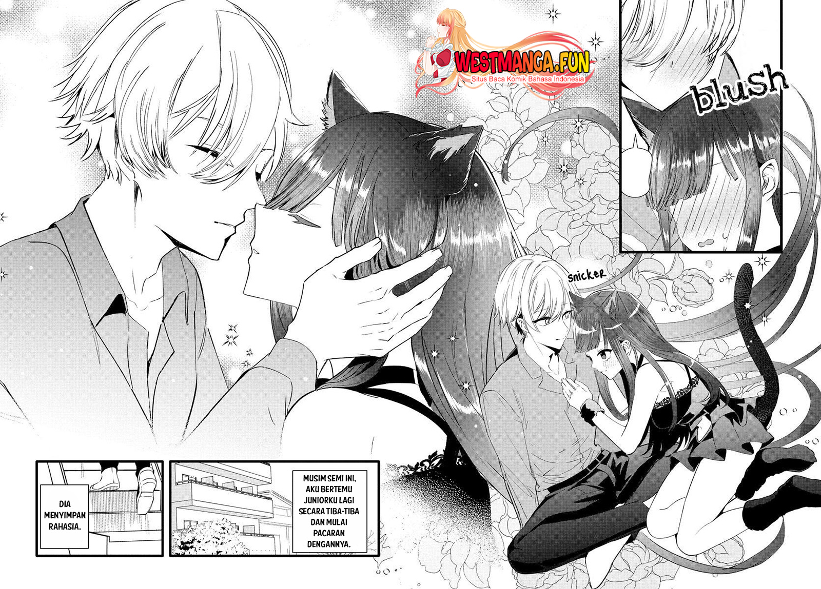 Chiteki de Cool na Kouhai Bijo, Ore no Kai Neko ni naru Chapter 26 Gambar 11