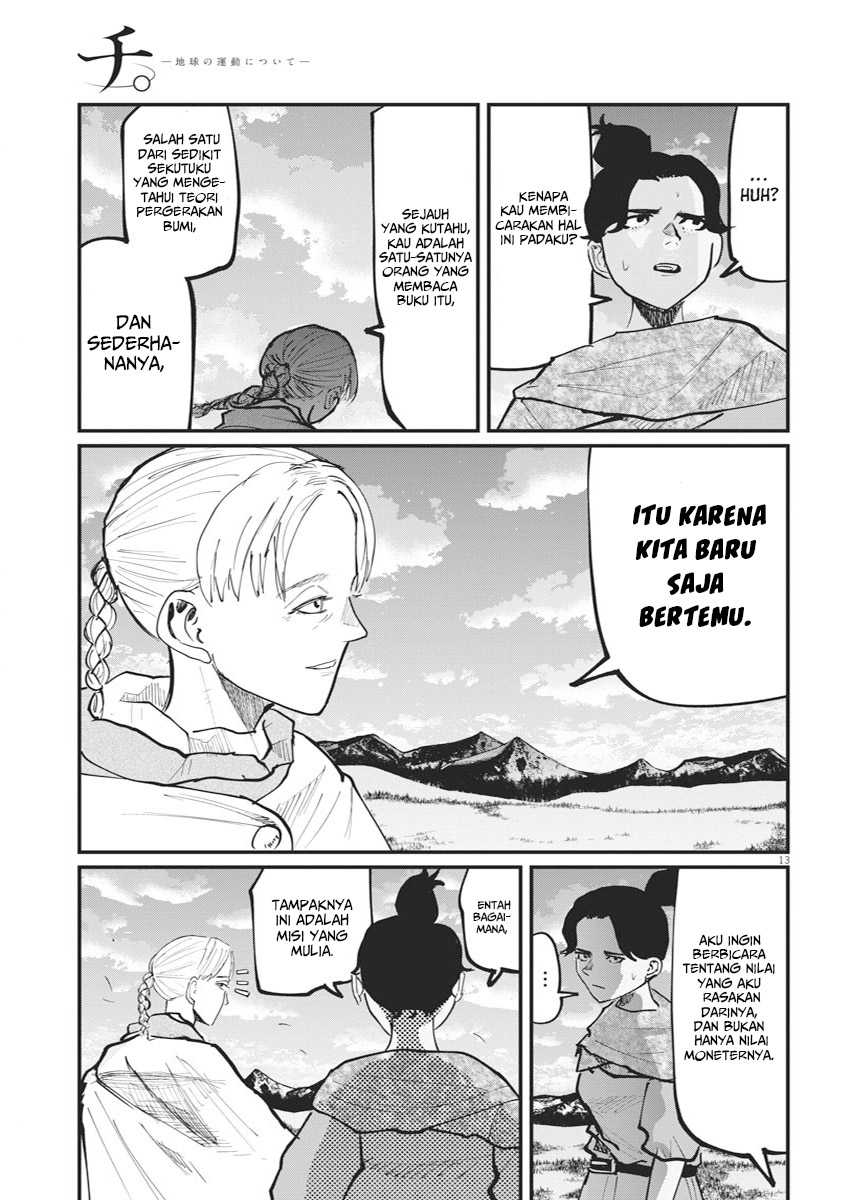 Chi – Chikyuu no Undou ni Tsuite Chapter 46 Gambar 14
