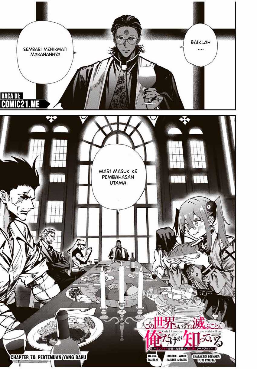 Baca  Kono Sekai ga Izure Horobu Koto wo, Ore dake ga Shitte Iru Chapter 70 Gambar 2