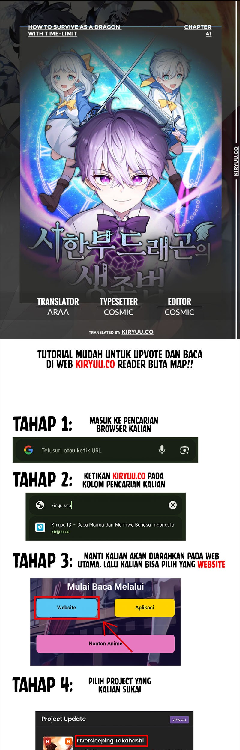 Baca Komik How To Survive As A Terminally Ill Dragon Chapter 41 Gambar 1