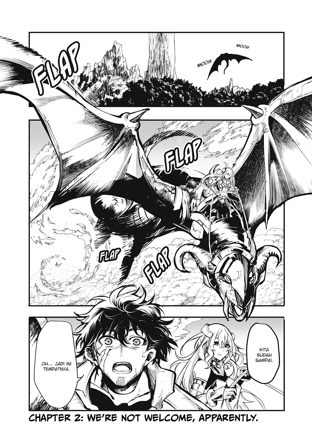 Baca Kuni wo Owareta Ryuushi-san, Hirowareta Ringoku de Ukkari Musou shite Shimau Chapter 02.1 Gambar 2