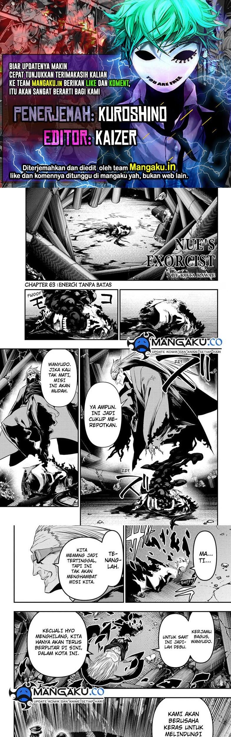 Baca Komik Nue’s Exorcist Chapter 63 Gambar 1