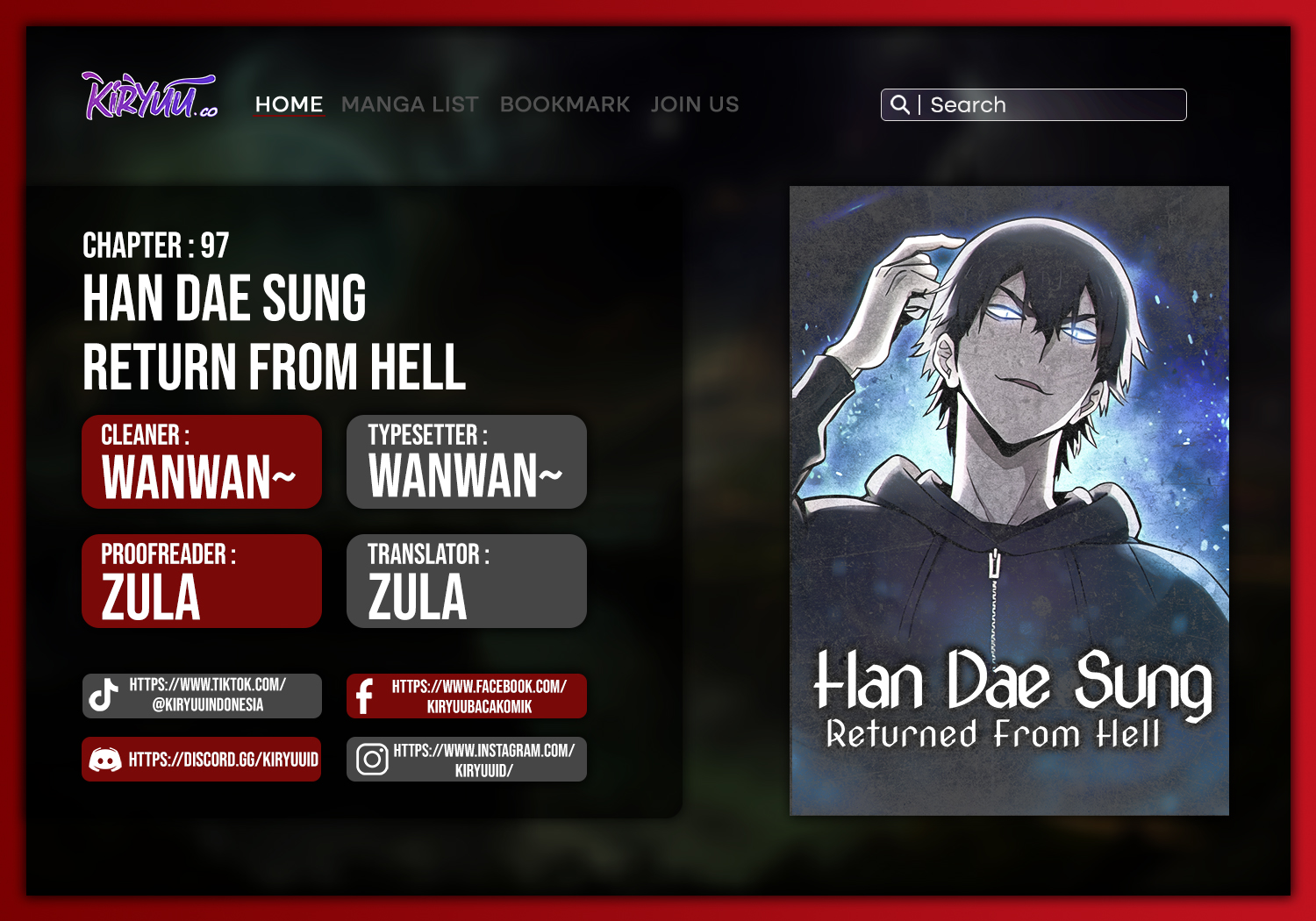 Baca Komik Han Dae Sung Returned From Hell Chapter 97 Gambar 1