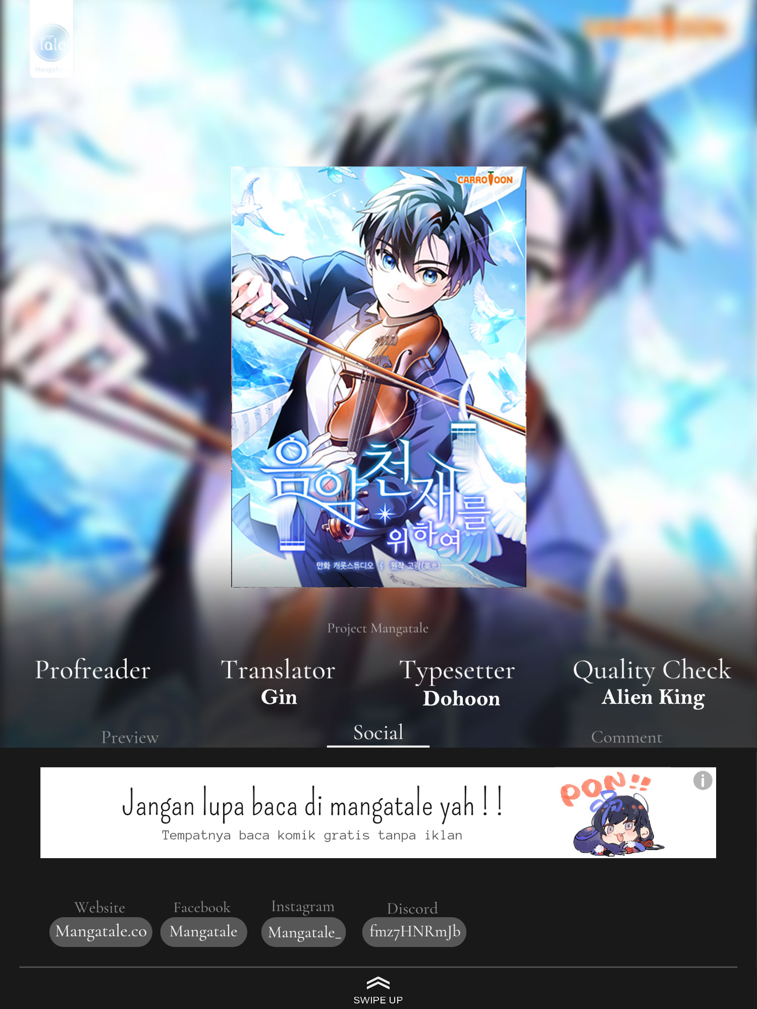 Baca Komik For the Musical Genius Chapter 36 Gambar 1