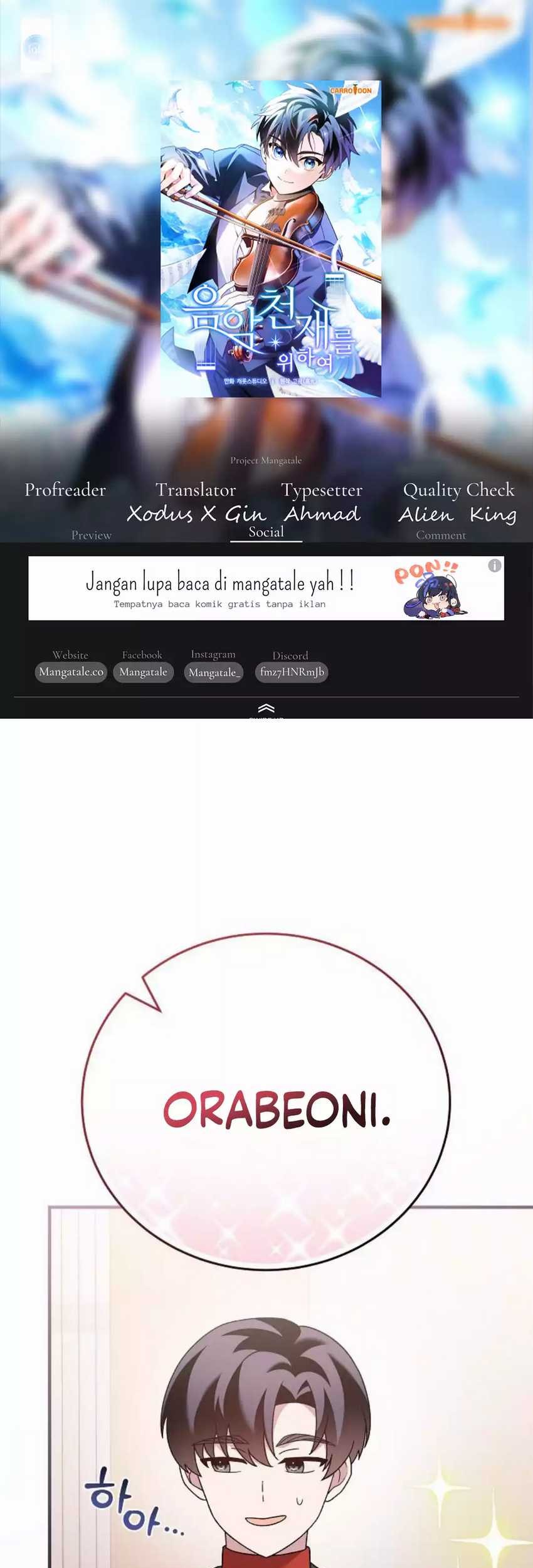 Baca Komik For the Musical Genius Chapter 35 Gambar 1