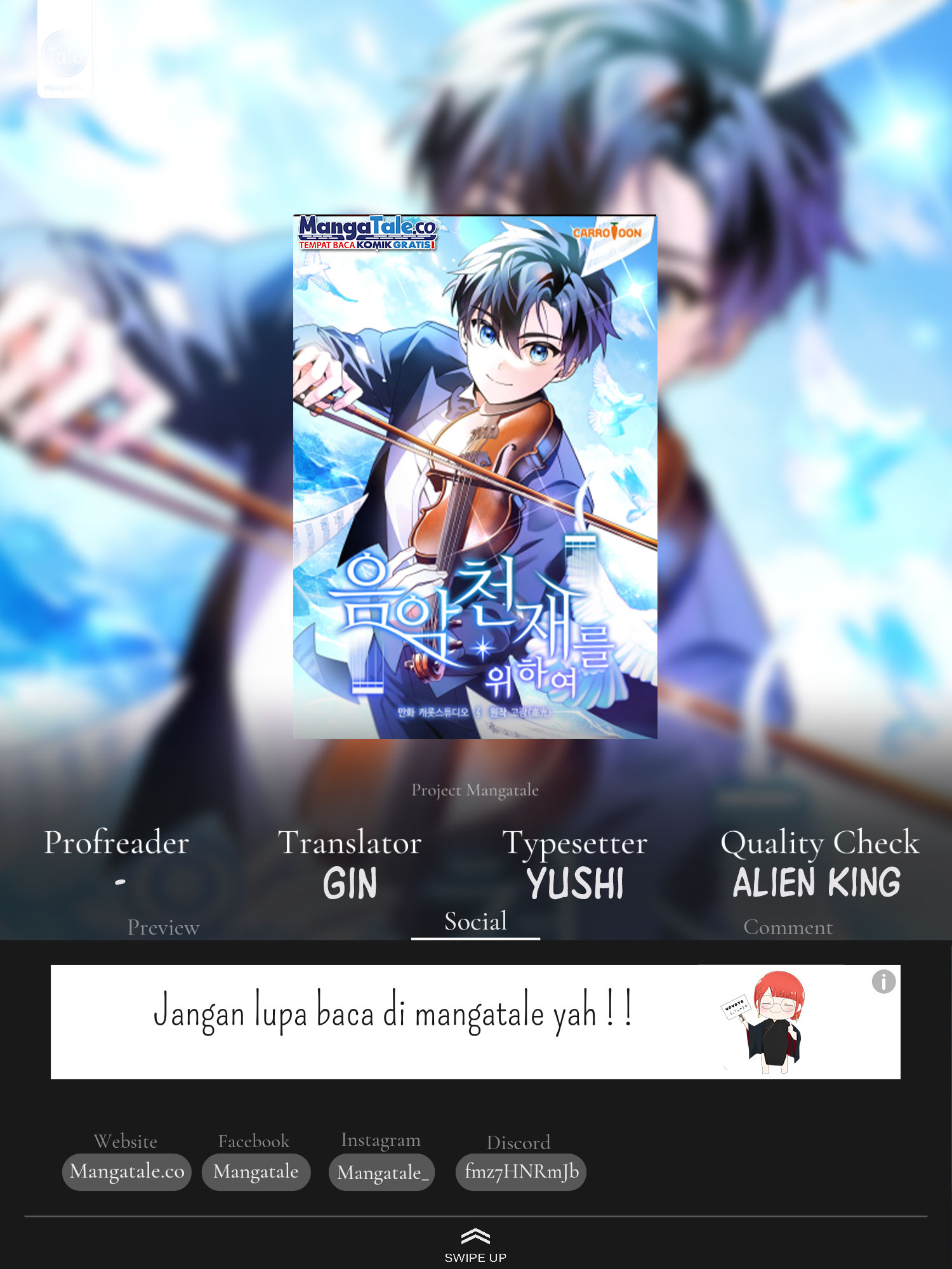 Baca Komik For the Musical Genius Chapter 21 Gambar 1