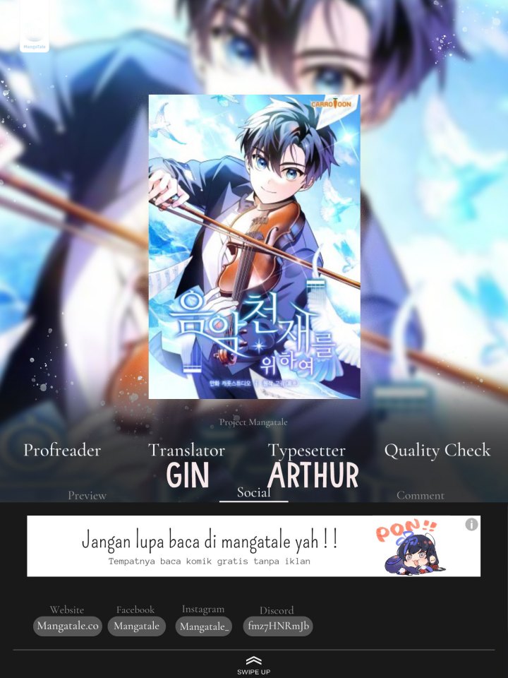 Baca Komik For the Musical Genius Chapter 18 Gambar 1