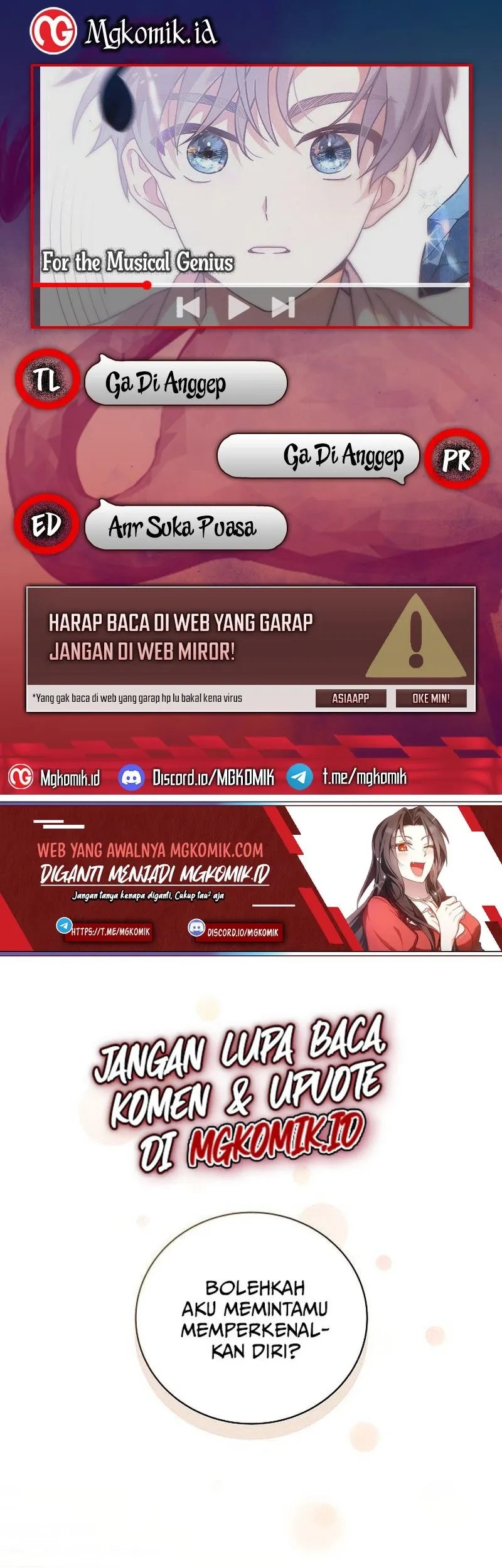 Baca Komik For the Musical Genius Chapter 03 Gambar 1