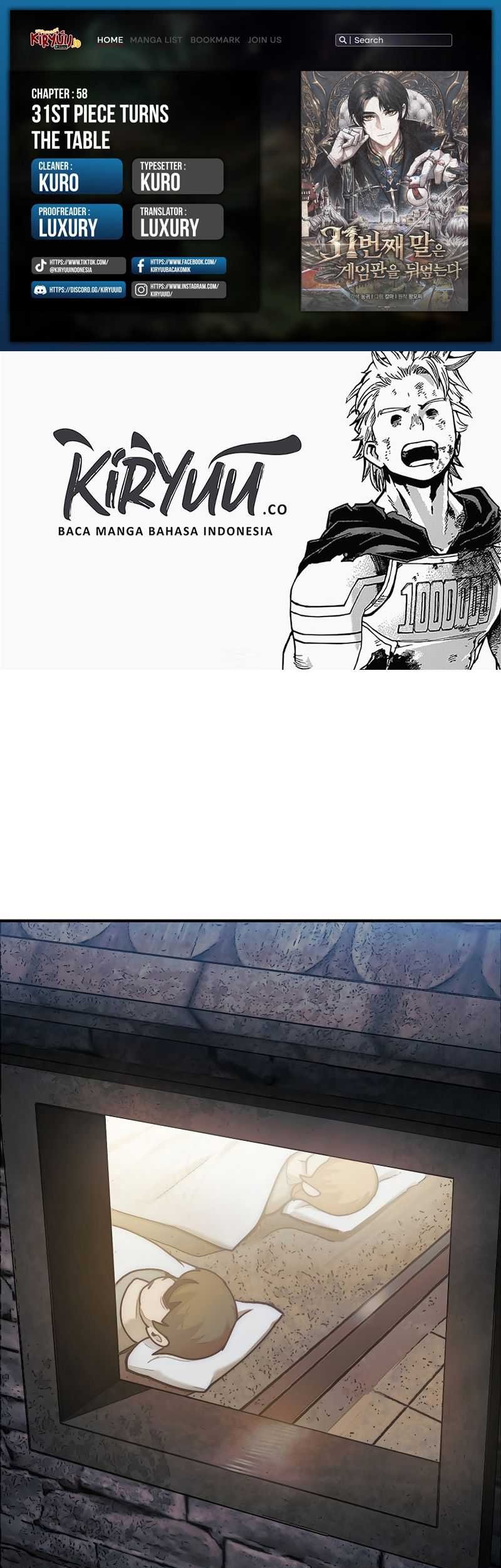 Baca Komik The 31st Piece Turns the Tables Chapter 58 Gambar 1