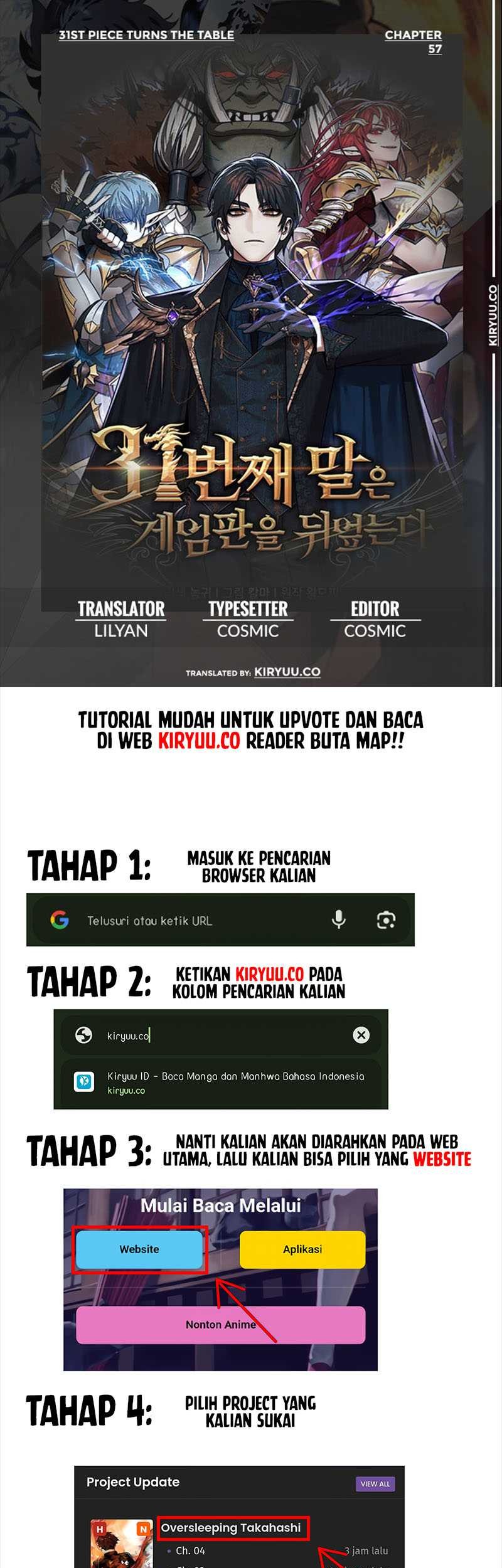 Baca Komik The 31st Piece Turns the Tables Chapter 57 Gambar 1
