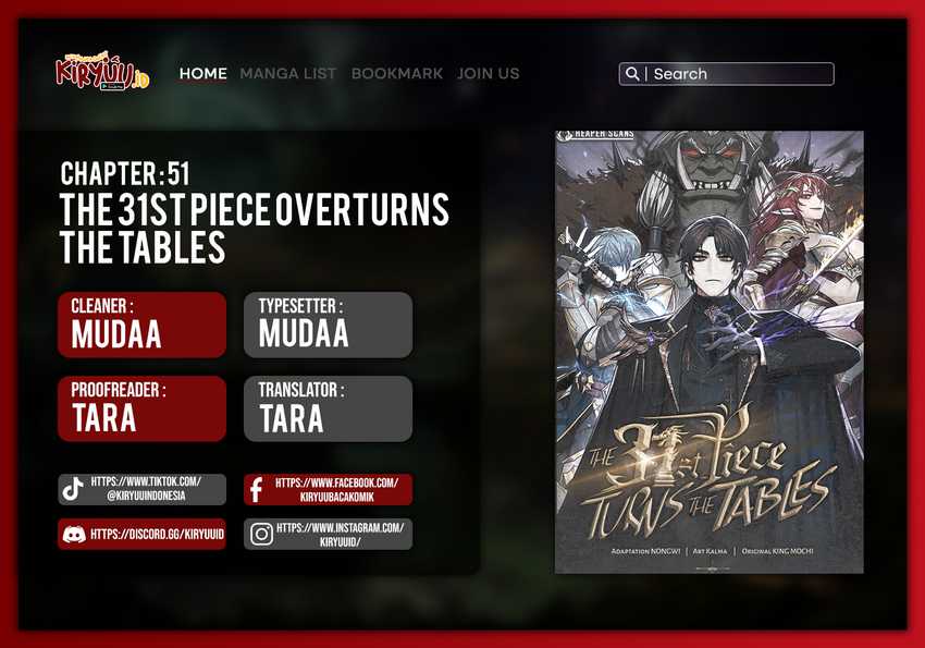 Baca Komik The 31st Piece Turns the Tables Chapter 51 Gambar 1